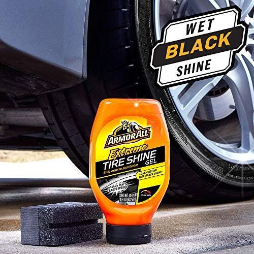 Extreme Tire Shine Gel by, Tire Shine for Restoring Color and Tire Protection, 18 Fl Oz