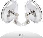5 Inch Convex Round Mirror Blind Spot For Isuzu NPR NPR-HD NQR NRR FSR FVR FRR Truck Bus Atv Utv Adjustable Bracket