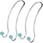 Auto Hooks Bling Car Hangers Organizer Seat Headrest Hooks Strong and Durable Backseat Hanger Storage Universal for SUV Truck Vehicle 2 Pack (Sky Blue)