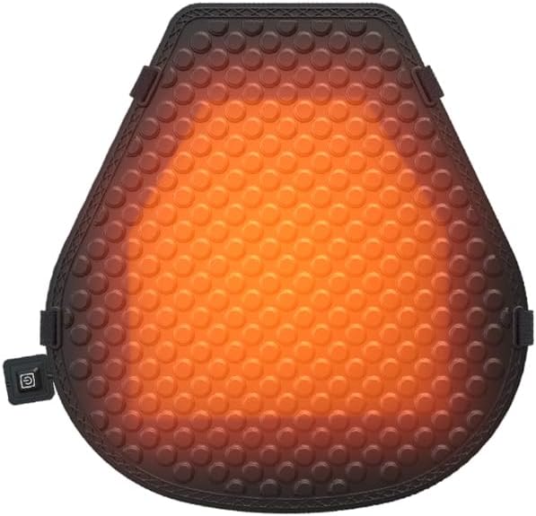 Motorcycle Heated Seat Pad for Harley Davidson Street Glide Special, Heated Seat Cushion with Temperature Control Watertight Non-Slip Cover Motorcycle Heated Gear