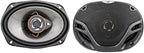 AS2629P Loudspeakers Pair of 6.5" 350W Max 3-Way Speakers Plus 6X9 500W Max 3-Way Car Audio Coaxial Speakers 4 Ohms Premium Quality Audio Door Speakers for Car or Truck Stereo Sound System