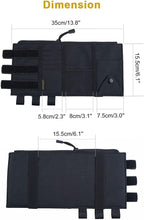 Tactical Car Visor Organizer, MOLLE Storage Pouch by