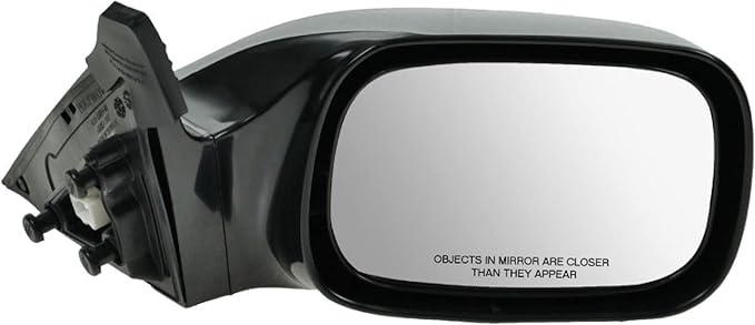 2 Piece Driver and Passenger Side Mirror Assembly Set Electric Adjustment Non-Heated No Memory Black Compatible with 2005-2010 Toyota Avalon XL Without Nav TO1320225 TO1320235 TO1321225 TO1321235