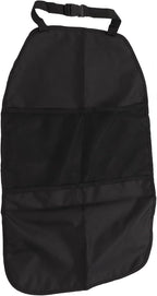 Black Anti Kick Mat Car Backseat Protector Cover Organizer for Universal Fitment 25.59x16.93in