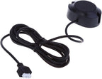 Car Reverse Backup Parking Sensor Radar System, Buzzer beeps, Detection Distance:30~150CM, Waterproof Sensors (22mm diameter 2.3M Cable) 4 Packs X60D (Grey)