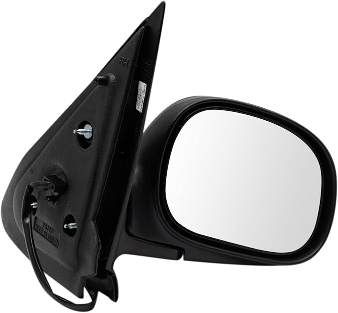 Passenger Side Mirror Assembly Electric Adjustment Heated No Memory Black Compatible with 1997-2002 Ford Expedition FO1321201