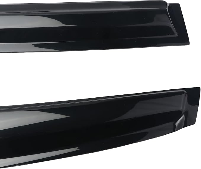 Tape-On Window Visors Deflectors Rain Guards 4 Piece Set ‎Compatible with 2008-2012 Honda Accord 4Door Sedan