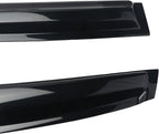 Tape-On Window Visors Deflectors Rain Guards 4 Piece Set ‎Compatible with 2011-2023 Dodge Durango 94267