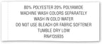 DII Design Embroidered Pet Towel, 44 x 27.5", Striped Blue
