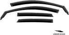 Voron Glass in-Channel Extra Durable Rain Guards for Hyundai Kona 2018-2023, Window Deflectors, Vent Window Visors, 4 Pieces - 200478