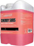 CHERRY SUDS Foaming Car Wash Concentrated Shampoo 5 Gallons for Foam Cannons, Foam Guns, Bucket Washes | Pressure Washer Safe, Cherry-Scented Soap | Ideal for Cars, Trucks, Motorcycles, RVs