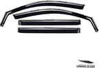 Voron Glass in-Channel Extra Durable Rain Guards for Toyota Highlander 2014-2019, Window Deflectors, Vent Window Visors, 4 Pieces - 200732