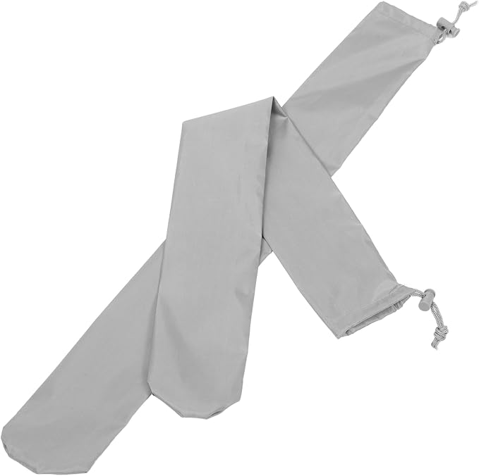 2Pcs Windshield Wiper Blade Cover, 25.5x3.9in Polyester RV Windshield Wiper Blade Protector, Gray Wiper Blade Protector, Waterproof Rainproof Bird Droppings Wiper Cover for Car SUV Truck