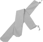 2Pcs Windshield Wiper Blade Cover, 25.5x3.9in Polyester RV Windshield Wiper Blade Protector, Gray Wiper Blade Protector, Waterproof Rainproof Bird Droppings Wiper Cover for Car SUV Truck