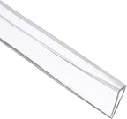 Clear Edge Trim, 13.1Ft Silicone U Channel Edge Protector, Edges Guards Fits 1/8"-5/32" for Car Doors Sheet Metal Parts (5/16" W x 9/16" H)