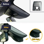 Front 4K+Rear 1080P Dash Cam Adapts for Toyota Corolla 2023-2026 Sedan Hybrid Hatchback, Integrated OEM Look, 2 Way HD Video, WiFi & APP, Loop Recording, G-Sensor, Easy to Use, 128GB Card