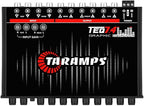 TEQ 7.4 Pro Car Audio Systems 7 Band Graphic Equalizer EQ Blue Lighting Advance Capability Input Channel Adjustment Main Volume Control Adjustable Subwoofer Volume with LPF