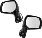 Driver & Passenger Side Power Mirror Set Paint to Match Non-Heated Compatible with 2012-2014 Subaru Impreza SU1320128 SU1321128
