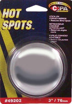 49202 Round 3â€ Stick-On Convex HotSpot Mirror (Pack of 2)