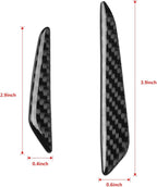 RUNMADE Universal Auto Door Side Edge Protection Guard - Carbon Fiber Anti-Scratch Protector Trim Sticker for Car SUV Pickup Truck