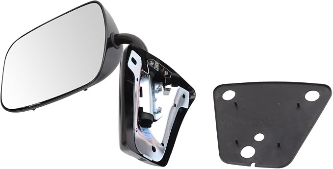 Driver or Passenger Side Mirror Manual Folding Manual Adjustment Black Compatible with 1973-1974 Chevrolet Blazer 1987-1988, 1973-1986 C10 C20 C30 K10 K20 1977-1986 K30 1975-1986 K58 Blazer
