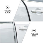 Car Door Edge Guards Rubber U Shape Edge Trim Seal Strips Protector Car Door Edge Protection for Car Auto Vehicle 10M