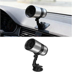 Car Heater, 12V 150W 2 in 1 Plugs into Cigarette Lighter Vehicle Windshield Defogger with Suction Holder, Automotive Interior Heater Defroster, Universal for SUV RV Truck