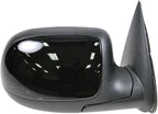 2 Piece Driver and Passenger Side Mirror Assembly Set Manual Adjustment Non-Heated No Memory Textured Compatible with 1999-2007 Chevy GMC Silverado Sierra 1500 2500 3500 2000-2006 Tahoe Yukon 1500