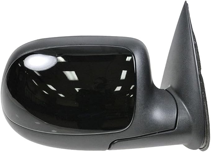 2 Piece Driver and Passenger Side Mirror Assembly Set Manual Adjustment Non-Heated No Memory Textured Compatible with 1999-2007 Chevy GMC Silverado Sierra 1500 2500 3500 2000-2006 Tahoe Yukon 1500
