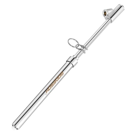 Heavy Duty Tire Pressure Gauge 10-150 PSI, Professional Dual Head Air Pressure Gauge for Truck Car Motorcycle, Accurate Reading Pen Style Tire Gauge with 1-10 Bar Range