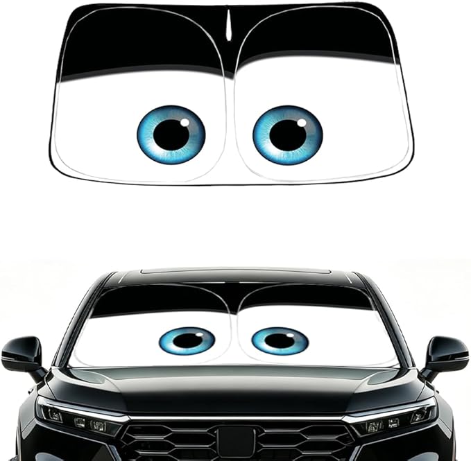 Windshield Sun Shade for Honda CRV 2023-2025 2026 Honda CR-V Accessories Car Shades Front Windshield Sunshades UV Heat Protector (Honda CRV)