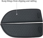Front Row Door Side Storage Box Compatible with Lincoln MKC 2015 2016 2017 2018 2019 Armrest Phone Container Door Organizer Handle Pocket ABS Tray Insert Glove Pallet