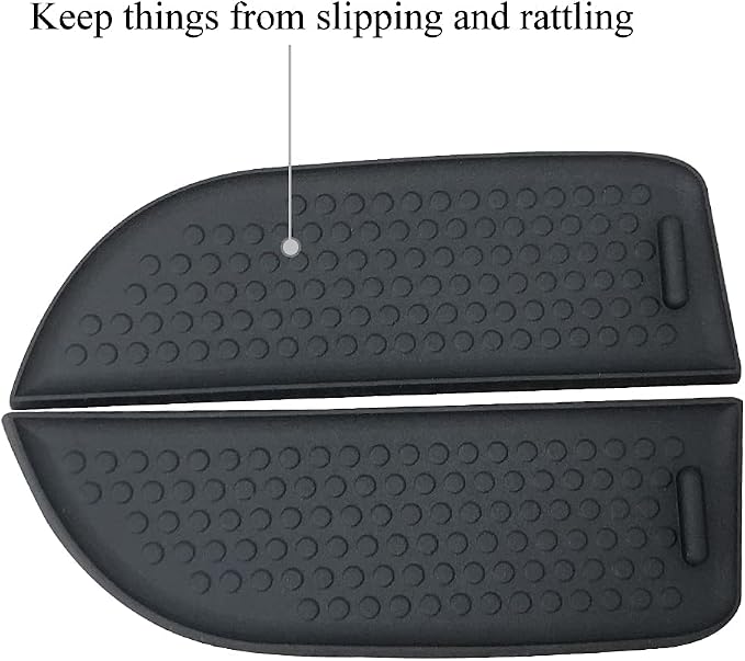 Front Row Door Side Storage Box Compatible with Lincoln MKC 2015 2016 2017 2018 2019 Armrest Phone Container Door Organizer Handle Pocket ABS Tray Insert Glove Pallet
