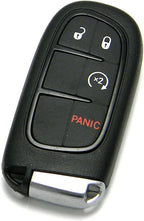 OEM Electronic 4-Button Smart Key Fob Remote Compatible with 2013-2018 RAM Truck (FCC ID: GQ4-54T, P/N: 56046956)