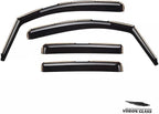 Voron Glass in-Channel Extra Durable Rain Guards for Chevrolet (Chevy) Trax 2014-2022/Buick Encore 2013-2022, Window Deflectors, Vent Window Visors, 4 Pieces - 220120