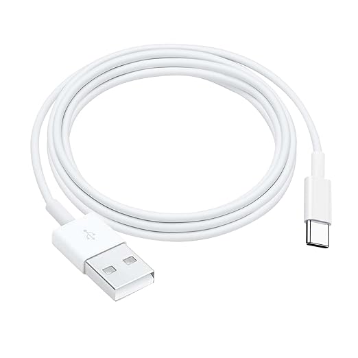 USB A to USB Type C Charging Cord Car Play Cable for iPhone 16E 16 15 Pro Max 15 Plus,Airpods Pro 2nd Generation, iPad 10th Gen, iPad Pro iPad Air 5th/ 4th, Mini 6th,Samsung,LG,TCL Charger Cable