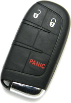 OEM Electronic 3-Button Smart Key Fob Remote Compatible with 2016-2022 Jeep Renegade (FCC ID: M3N-40821302, P/N: 68250335, 735657526)
