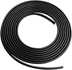 U Shape Car Door Moulding Protector Strip Edge Guard Trim Seal | 16ft 5M U Shape Auto Rubber Protect Stripping Anti-Scratch Anti-Collision Guards Black