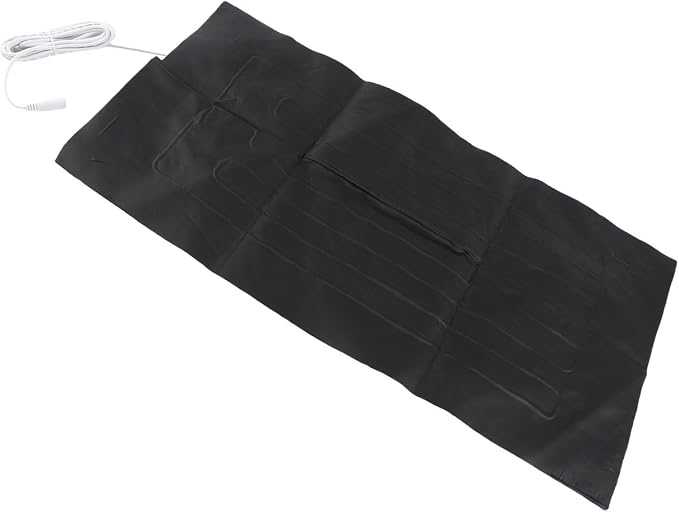 Heating Pad, Electric Heat Cushion 60x30cm Large Size with 5521 Female Connector 30W DC 12V, for Home Sleeping and Seat Warmth