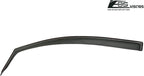 for 2012-2015 Honda Civic 2Dr Coupe | EOS Visors JDM in-Channel Style Smoke Tinted Side Vent Window Deflectors Rain Guards