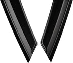 Tape-on Sun/Rain Guard Side Window Visor Deflectors Rain Guards for GMC Acadia 2017 2018 2019 2020 2021 2022 2023，Window deflectors