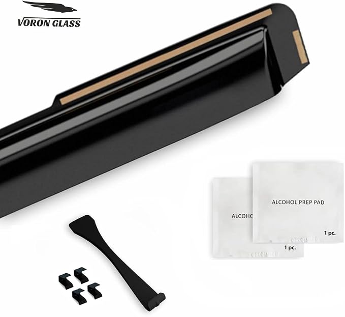 Voron Glass in-Channel Extra Durable Rain Guards for Honda CR-V (CRV) 2017-2022, Window Deflectors, Vent Window Visors, 4 Pieces - 200930