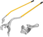 Tire Mount Demount Tool Kit Steel Manual Tire Changer w/Bead Keeper, Tubeless Truck Bead Breaker, 17.5''-24'', Assembly Tool Equipped