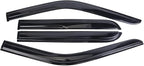 Tape-On Window Visors Deflectors Rain Guards 4 Piece Set ‎Compatible with 2014-2019 Kia Soul 94367