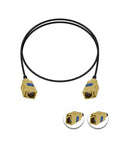 Fakra K Curry Female Cable RG174 20in/50cm Fakra Curry Code K Female to Female Compatible with Car Vehicle Radio Stereo Receiver Tuner