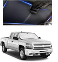 300T Thickened Sunshade for Car Windshield,Windshield Sun Shade for Blocking 99% Sunlight & Heat,Summer Cars Essentials Sun Cover for Car Windshields Fits Small Truck,SUV (XL: 63x33 inch)