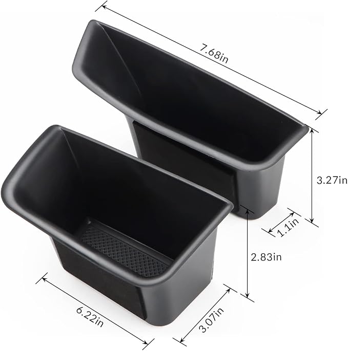 Car Door Tray Organizer Compatible for 2015-2022 2023 2024 2025 Porsche Macan Accessories Interior Car Door Handle Insert Pocket Storage Box