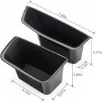 Car Door Tray Organizer Compatible for 2015-2022 2023 2024 2025 Porsche Macan Accessories Interior Car Door Handle Insert Pocket Storage Box
