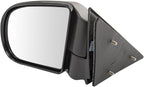 Driver and Passenger Side Mirror Assembly Set Manual Textured Black Foldaway Compatible with 99-05 Chevrolet Blazer 98-04 S10 98-04 GMC Sonoma 99-00 Jimmy 99-01 Oldsmobile Bravada