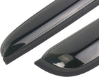 Window Visors Rain Guards Deflector 4 Piece Set for 2015-2022 Chevrolet Chevy Colorado & GMC Canyon Crew Cab 94995